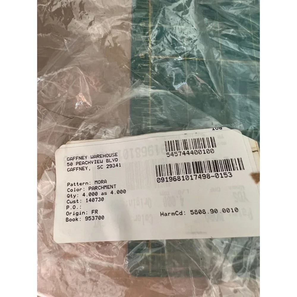 Robert Allen Rope Trim Mora Parchment 4 Yds discontinued sewing crafts upholster - Picture 3 of 3